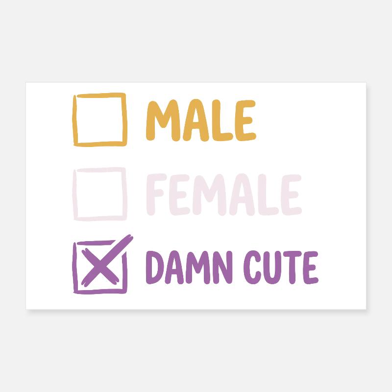 Pride Month LGBTQ - Non Binary, Gender-fluid Poster 12" x 8" (30x20 cm)