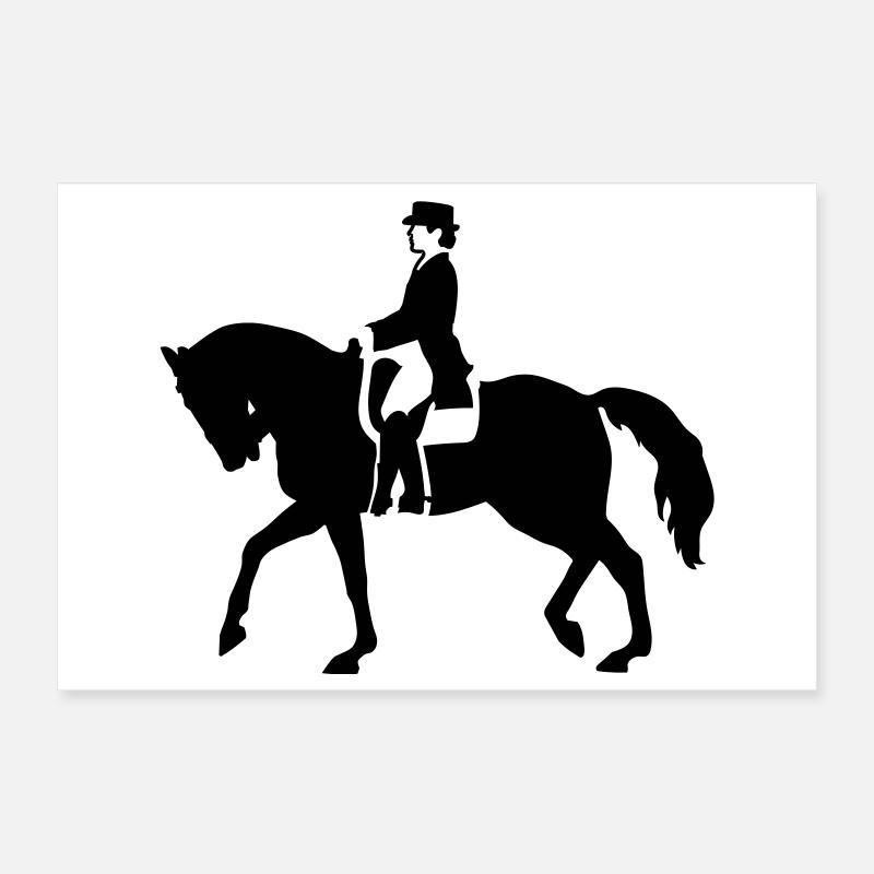 pferd Poster 12" x 8" (30x20 cm)