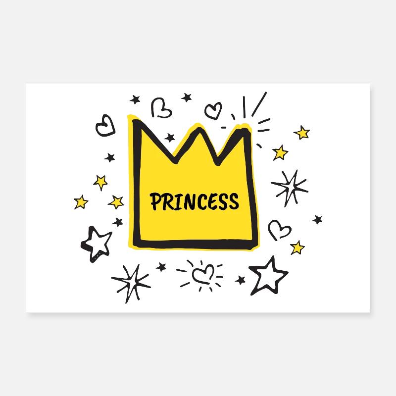 Princesse Poster 30 x 20 cm