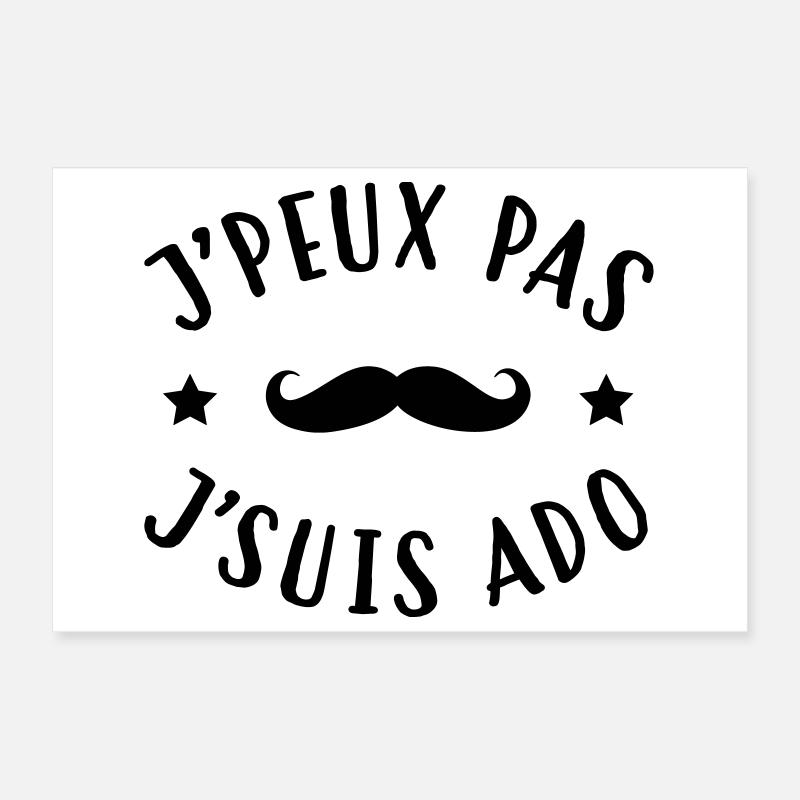 adolescent / enfant / ado / adolescente Poster 30 x 20 cm