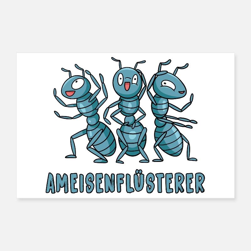 Ameisenflüsterer Poster 30x20 cm