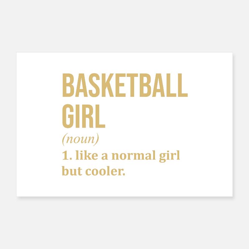 basket-ball Poster 30 x 20 cm