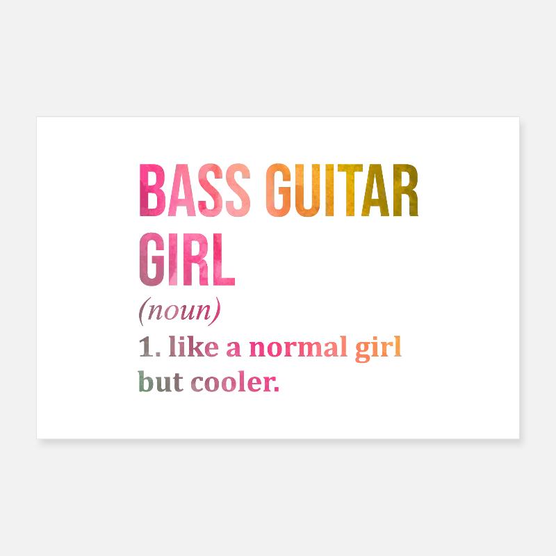 basse Poster 30 x 20 cm