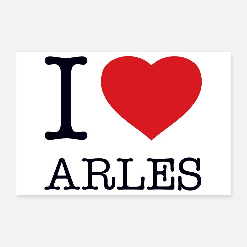 J’ADORE ARLES Poster 30 x 20 cm