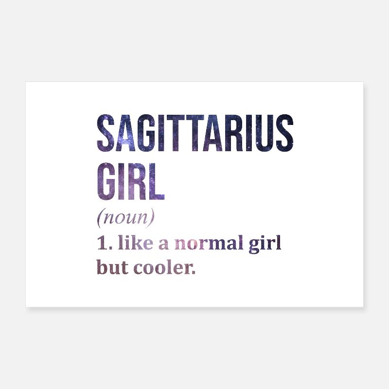 Sagittarius Poster 12" x 8" (30x20 cm)
