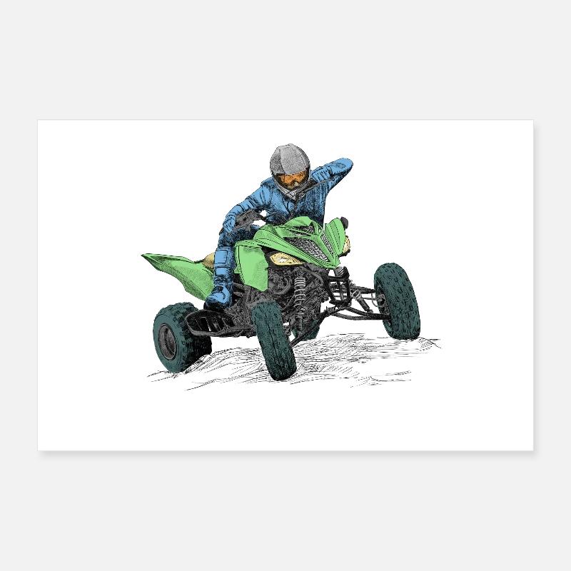 Quad Poster 30x20 cm