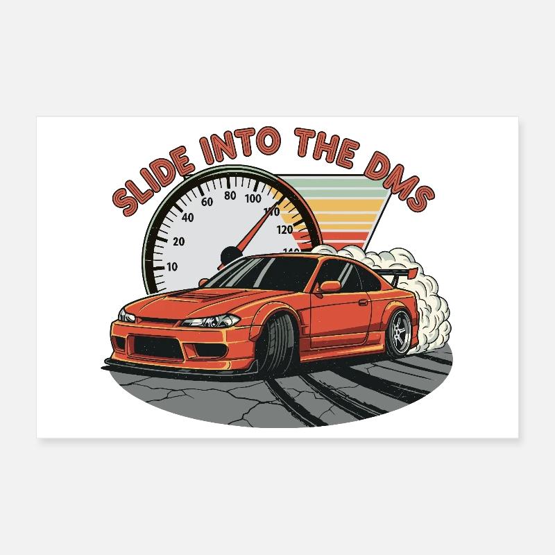Glisser dans le DMS Poster 30 x 20 cm