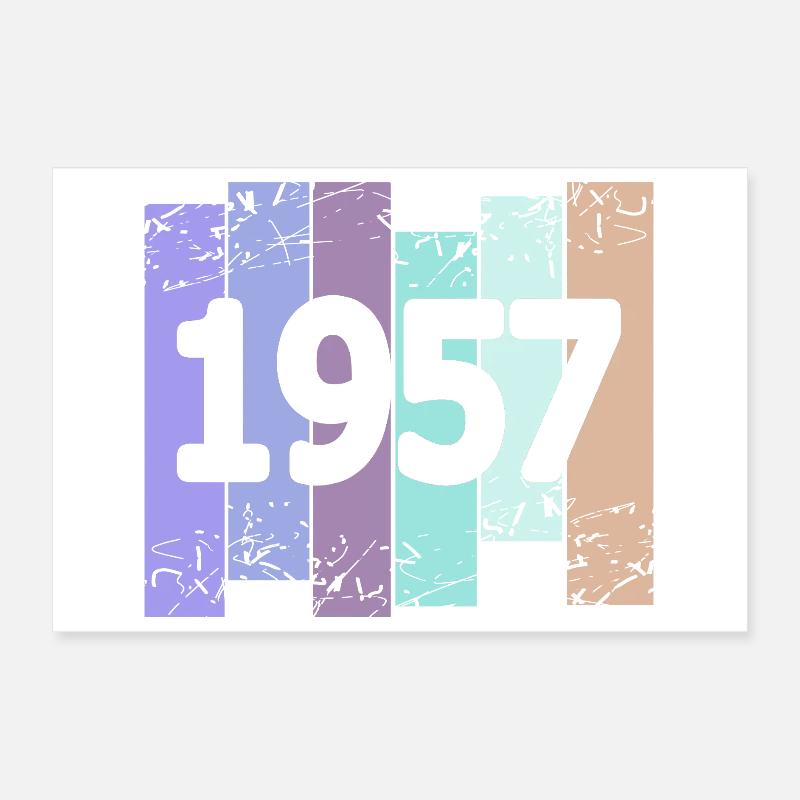 1957 Poster 30 x 20 cm