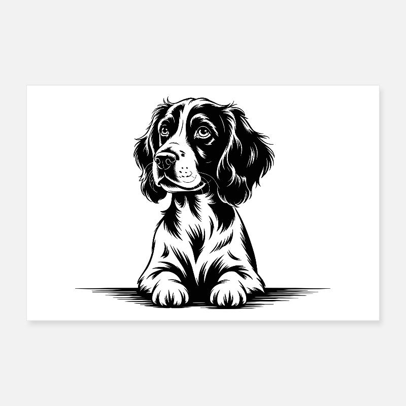 Cocker Spaniel Poster 30x20 cm