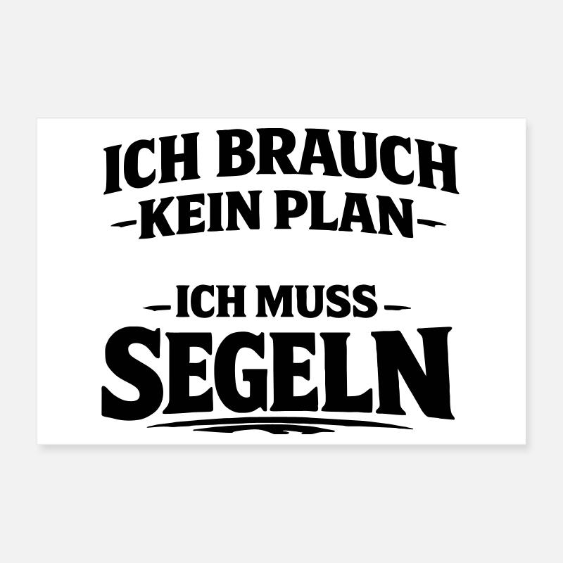 Je dois naviguer Poster 30 x 20 cm