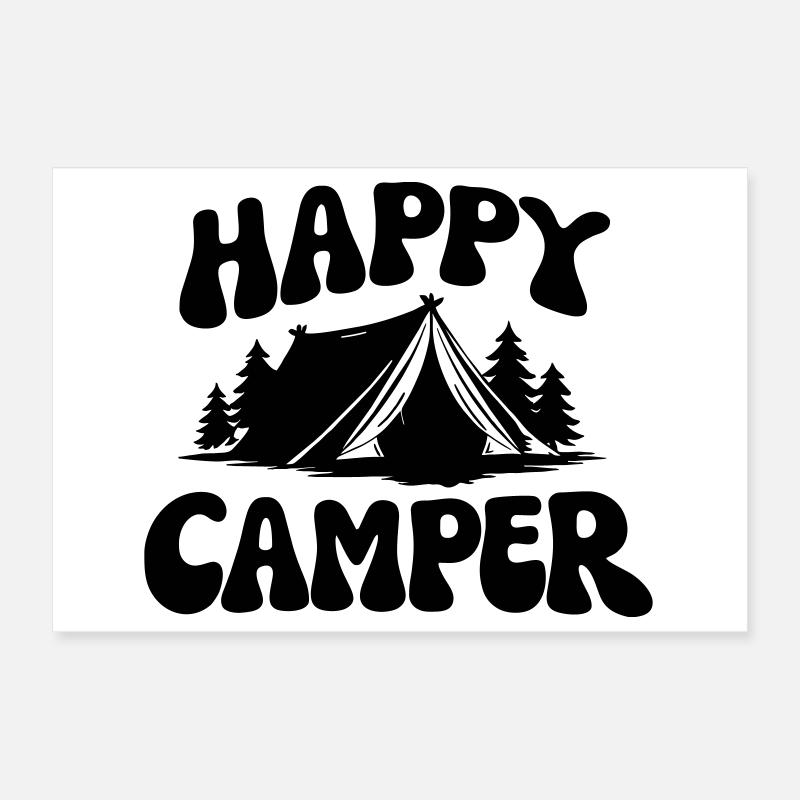 Camper Poster 30x20 cm