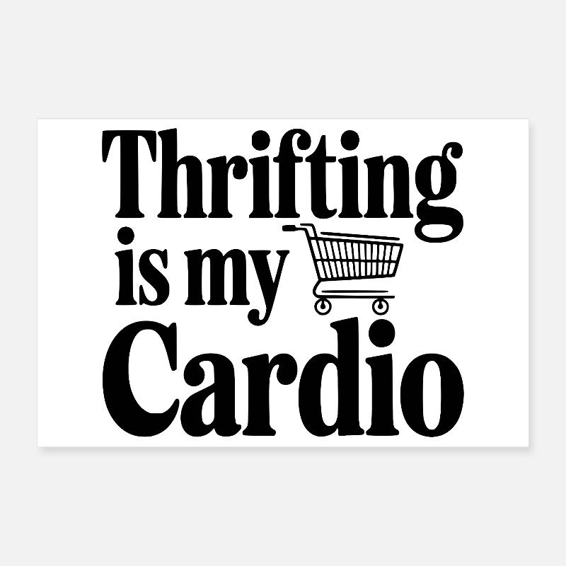 Le fribrifling, c’est mon Cardio Poster 30 x 20 cm