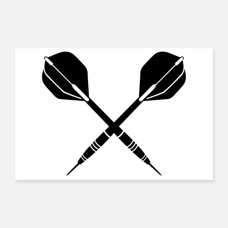 darts Poster 30x20 cm