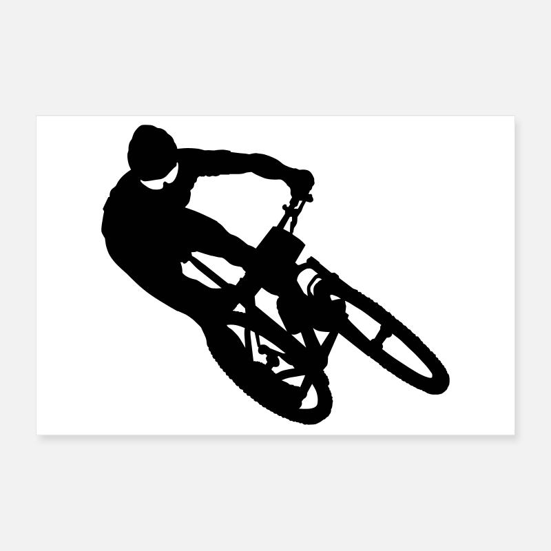 cycling Poster 30 x 20 cm