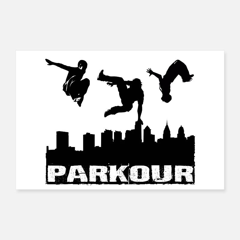 Parkour Poster 30 x 20 cm