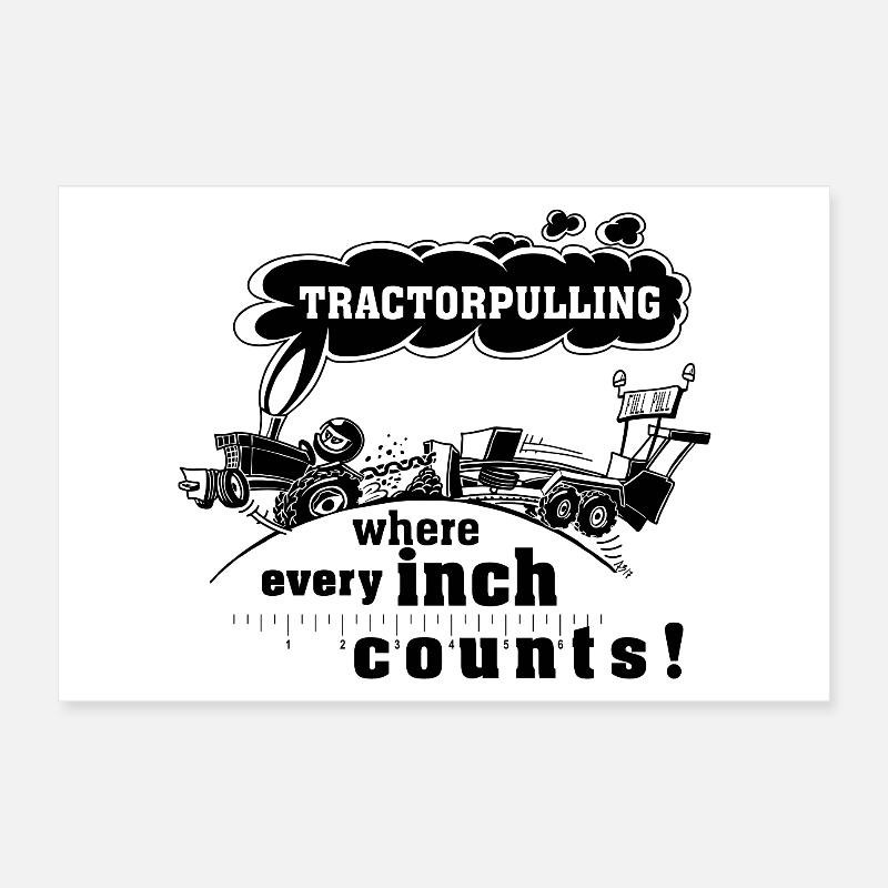 tp where every inch counts Poster 12" x 8" (30x20 cm)