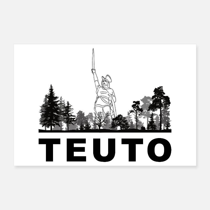 Teuto Poster 30x20 cm