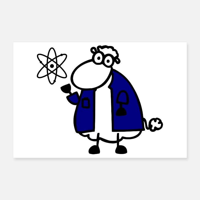 Physics Poster 12" x 8" (30x20 cm)