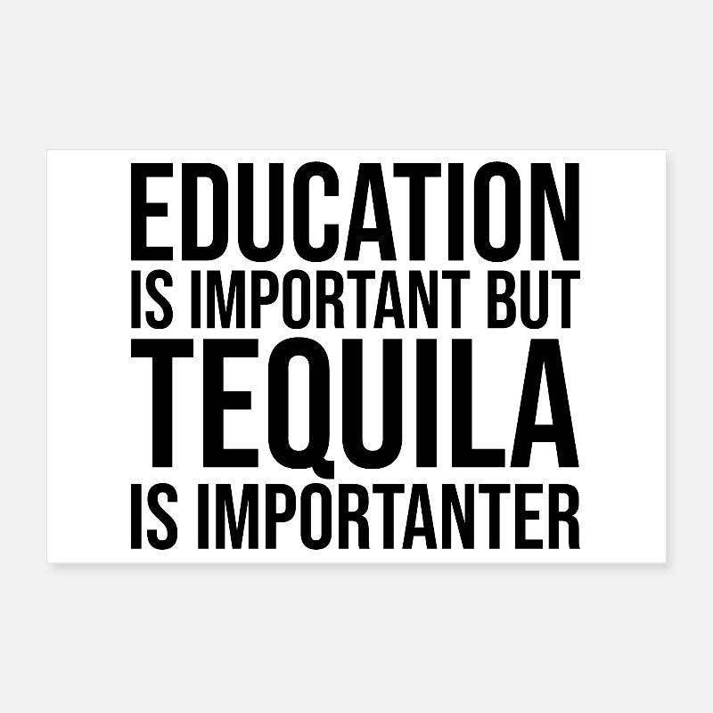 Tequila Poster 30x20 cm