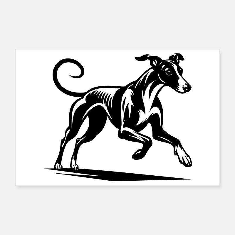 Galgo Poster 30x20 cm