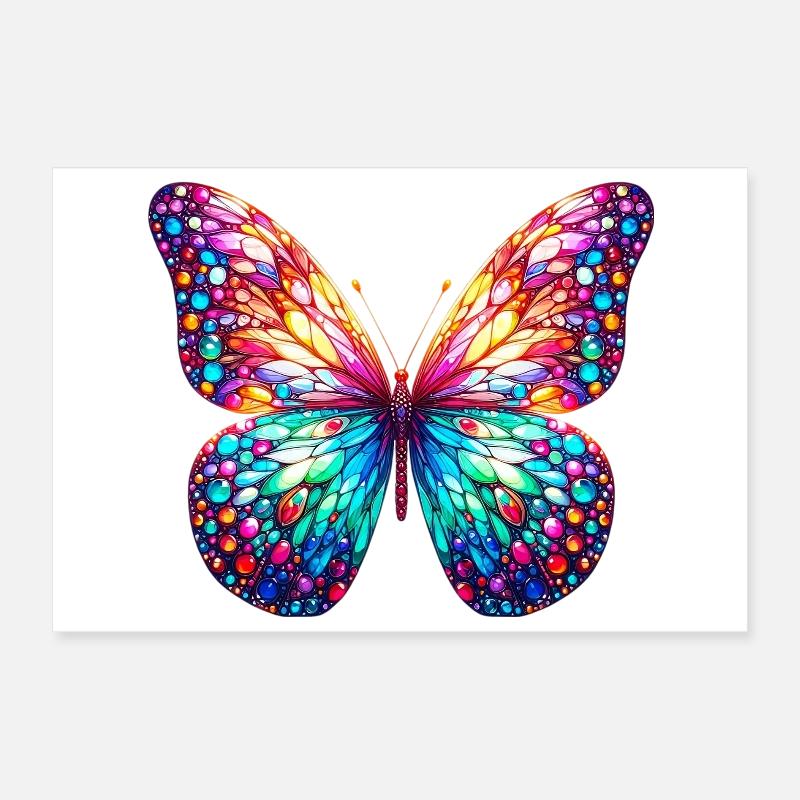 Schmetterling Poster 30x20 cm