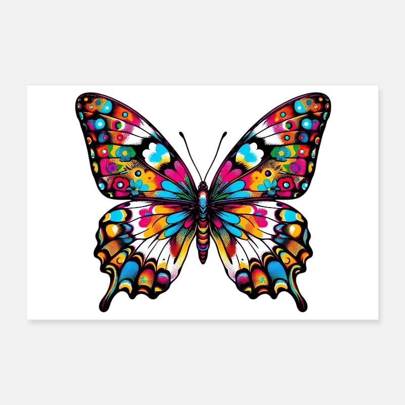 Papillon Poster 30 x 20 cm