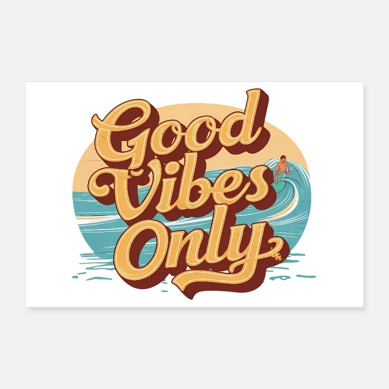 Summer Poster 12" x 8" (30x20 cm)