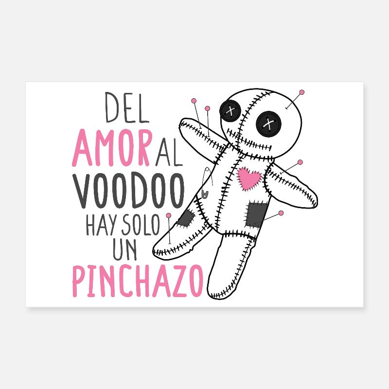 I voodoo Poster 12" x 8" (30x20 cm)