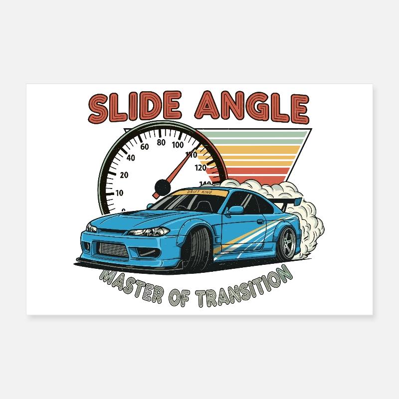 Angle de glissière : Maître de la transition Poster 30 x 20 cm