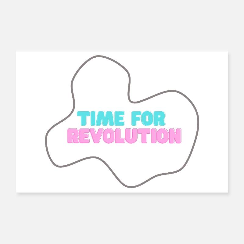 Néo-typotype : l’heure de la révolution Poster 30 x 20 cm