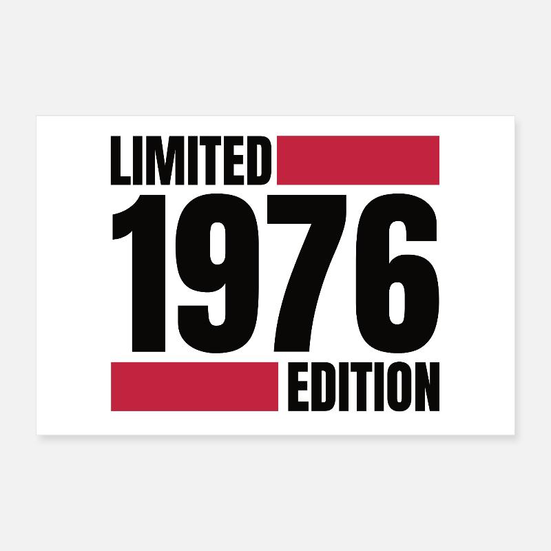 Limited Edition 1976 – Original seit ’76 Poster 30x20 cm