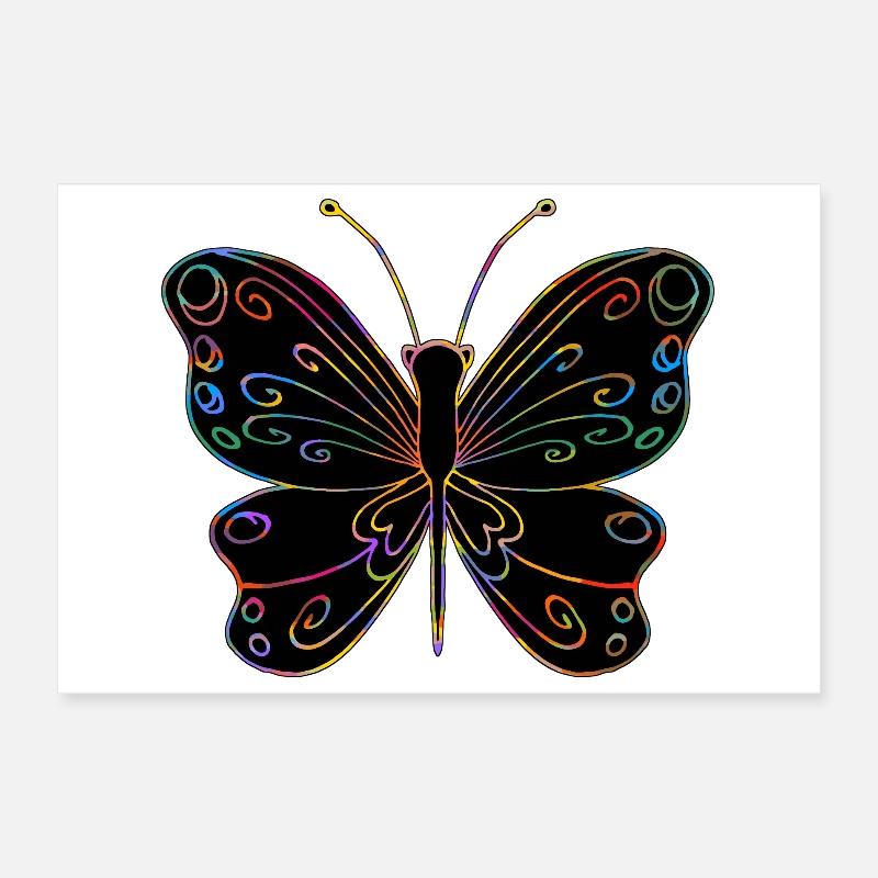butterfly Poster 12" x 8" (30x20 cm)