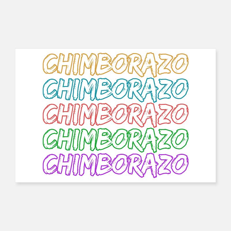 Klettern Chimborazo Poster 30x20 cm