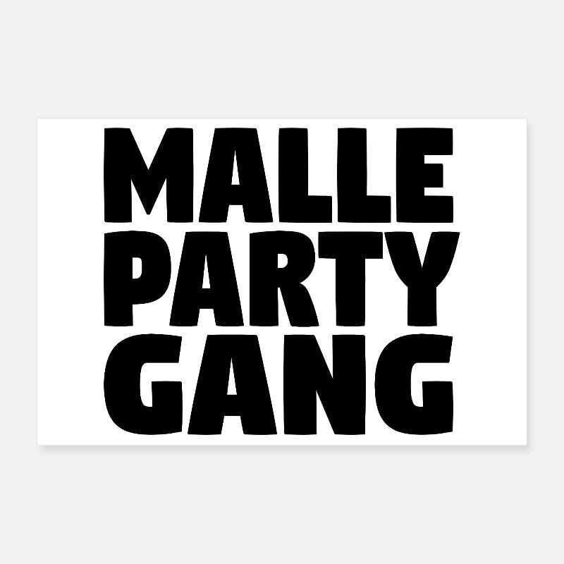 Gang du Parti de Majorque Poster 30 x 20 cm