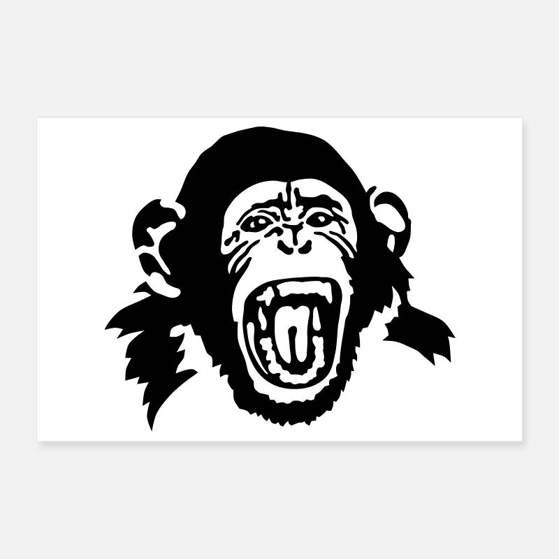 singe Poster 30 x 20 cm