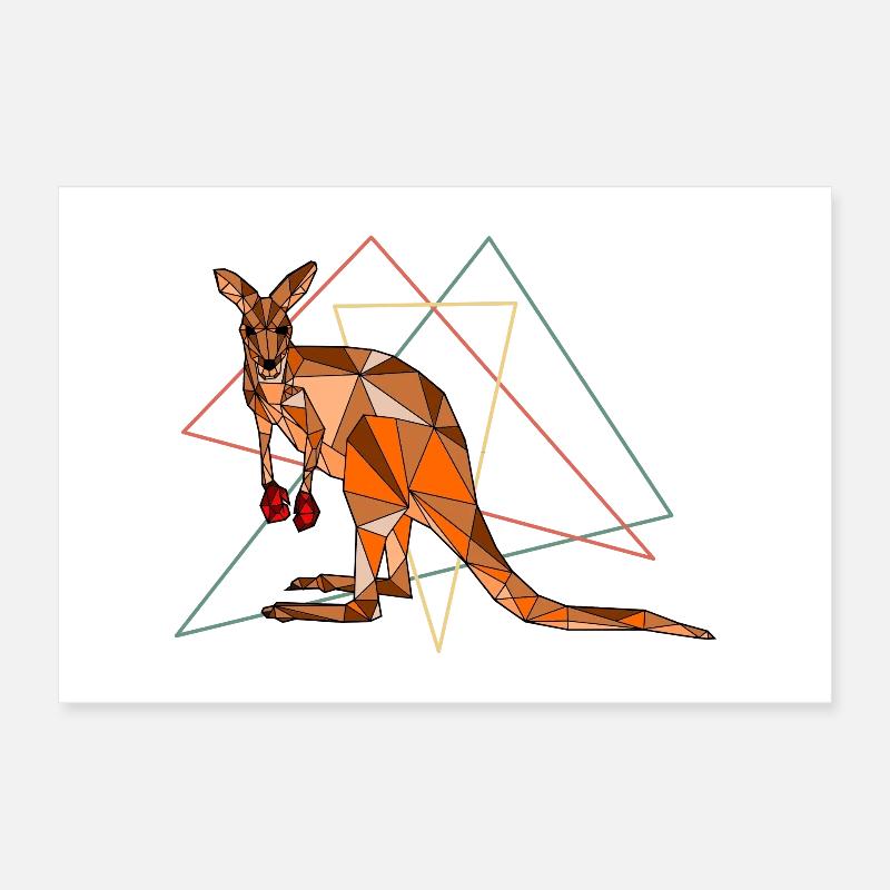 Känguru! Poster 30x20 cm