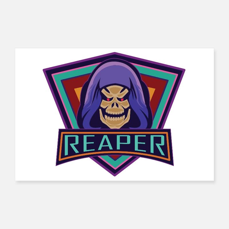 Sensenmann Reaper. Poster 30x20 cm