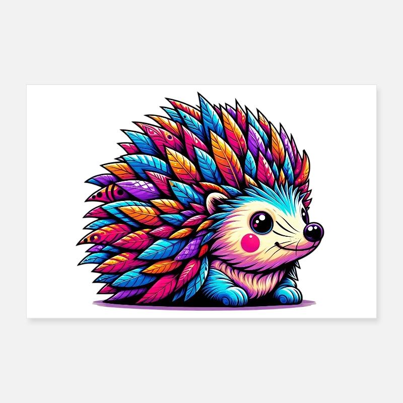 Igel Poster 30x20 cm