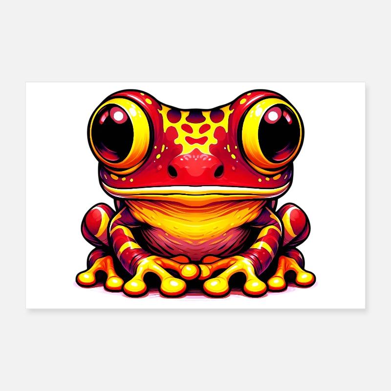 Grenouille Poster 30 x 20 cm