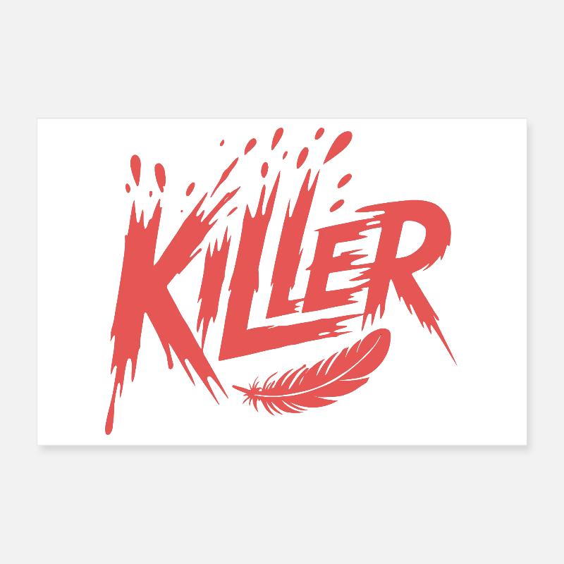 Killer Feder Splash Poster 30x20 cm