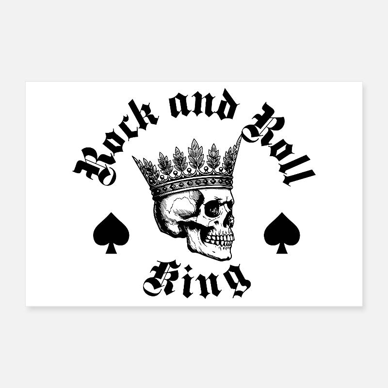 Le roi du rock and roll Poster 30 x 20 cm