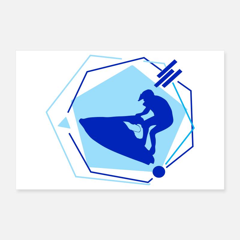 Jet ski Poster 30 x 20 cm