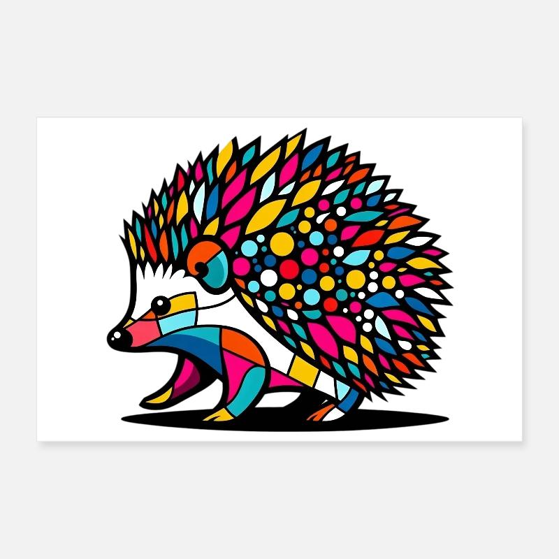 Hérisson Poster 30 x 20 cm