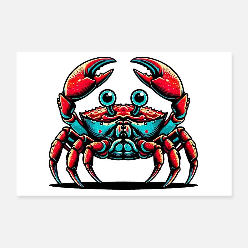 Crabe Poster 30 x 20 cm