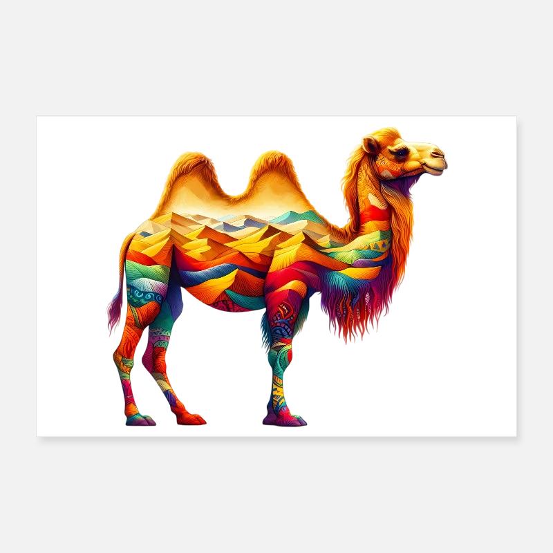 Kamel Poster 30x20 cm