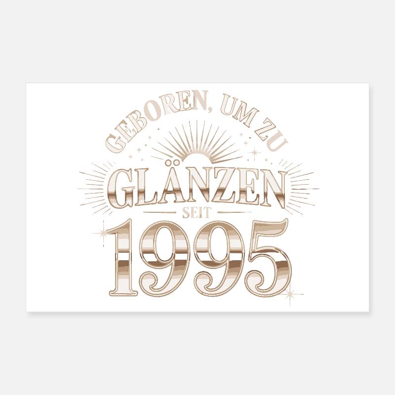 Né pour briller 1995 Poster 30 x 20 cm
