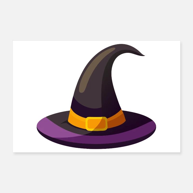 Chapeau de sorcière Poster 30 x 20 cm