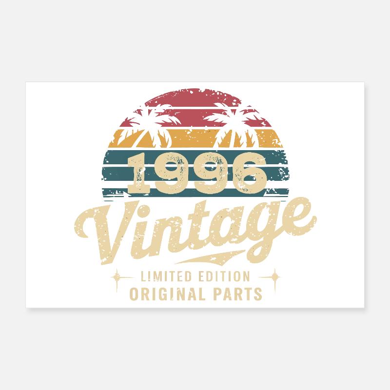 Großartig seit 1996 Geburtstagsgeschenk 1996 Poster 30x20 cm