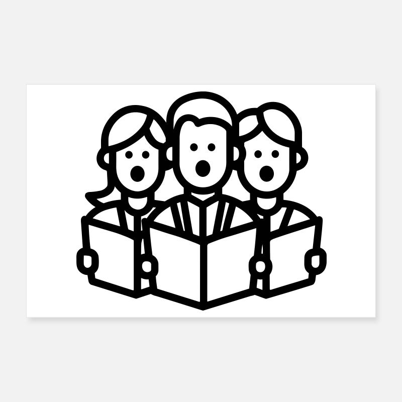 Chor Poster 30x20 cm