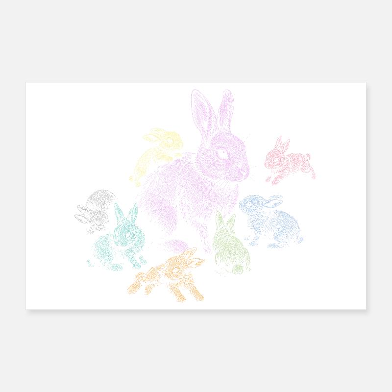 Lapin Poster 30 x 20 cm